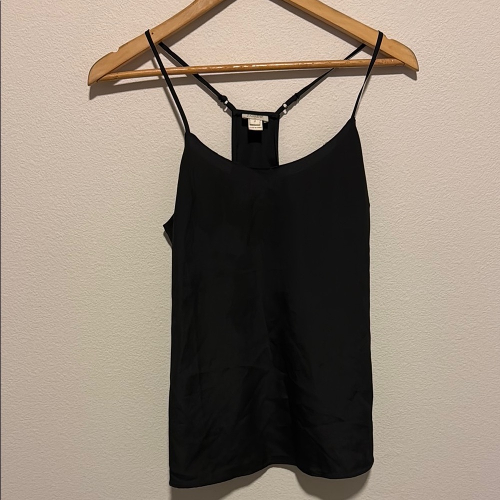 J. Crew Black Sleeveless Camisole Top